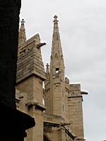 Narbonne, Cathedrale St-Just & St-Pasteur, Pinacle (1)